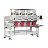 Machine à broder numérique à 4 têtes, machine à créer des logos sur les casquettes, machine à imprimer sur les uniformes, machine à imprimer Vision