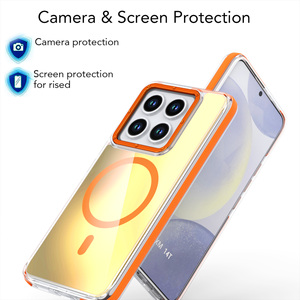 Caméléon magnétique sans fil charge antichoc coque de téléphone Tpu <span class=keywords><strong>Snti</strong></span> Protection contre les rayures couverture de téléphone pour Xiaomi 14T - Product Image 3
