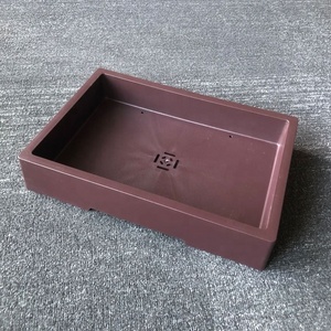 Macetas Rectangulares de Plástico Poco Profundas de 34 cm (13,38 Pulgadas) para <span class=keywords><strong>Entrenamiento</strong></span> de Bonsáis, Macetas para Cactus, Macetas para Flores, Macetas para Árboles Bonsái - Product Image 2