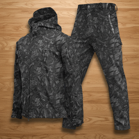 Vêtements tactiques de haute qualité, multi-poches, équipement de sécurité, veste et pantalon tactiques pour hommes, camouflage, ensemble de sport et d'entraînement