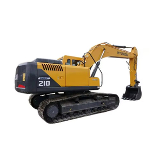 Construcción de alta calidad Original de Corea marca Hyundai 210 Crawler Heavy Digger Machine Excavadora barata - Product Image 1
