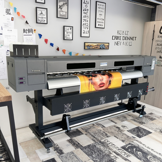 1.8m Poster Sticker Printing Machine Vinyl Flex Banner Ecosolvent Printer Xp600 Print Head Eco Solvent Printer UV Machine