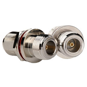 Connettore N Femmina a N Femmina con Montaggio a Pannello 50 Ohm, Adattatore Coassiale RF per Antenna, Adatto per Cavo di Estensione Antenna Radio Amatoriale - Product Image 2