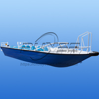 Vente en gros de bateaux de pêche en mer de 6.5m, tout en aluminium soudé, certifiés CE, pour yacht de luxe, bateau hors-bord de 21 pieds, vente de bateaux de pêche