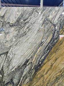 Losa de Panel de Pared de Mármol para Encimeras Personalizadas Revestimiento de Pared Azulejo de Mosaico Producción Chimenea Envoltura de Mesa - Product Image 3