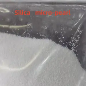 橡胶使用沉淀二氧化硅白色，白色微珍珠二氧化硅微豆形式