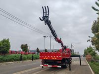 Grue de préhension hydraulique robuste pour camion, idéale pour la construction et la foresterie (vente en gros)