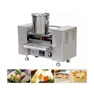 Haute qualité électrique crêpe oeuf rouleau crêpe printemps rouleau couche crêpe équipement mille couche gâteau Machine - Product Image 2