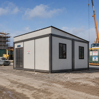 Casa Prefabbricata Portatile in Container, Ufficio Modulare per Cantieri Edili e Progetti