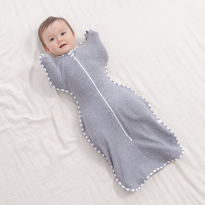 Saco de dormir para bebé, estilo sobre gris, transpirable, antipatadas, para recién nacidos - Product Image 2