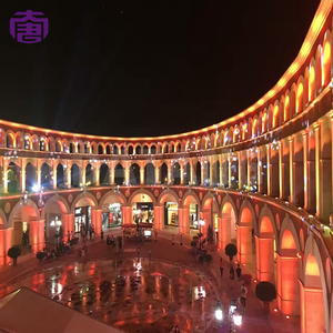 Proyector LED RGB Ajustable con Carcasa para Exteriores para Iluminación de Edificios y Paisajes - Product Image 1