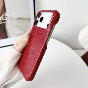 Étui de téléphone en cuir de <span class=keywords><strong>crocodile</strong></span> brillant pour <span class=keywords><strong>iPhone</strong></span> 12 13 14 15 16 17 Pro Max, <span class=keywords><strong>coque</strong></span> arrière rigide antichoc motif serpent - Product Image 3