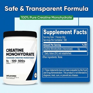 Nutrition sportive haut <span class=keywords><strong>de</strong></span> gamme, créatine monohydrate, booste l'énergie et les performances pour la <span class=keywords><strong>salle</strong></span> <span class=keywords><strong>de</strong></span> <span class=keywords><strong>sport</strong></span> et l'entraînement, haute pureté, logo et emballage personnalisés - Product Image 4