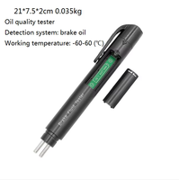 Stylo de test de liquide de frein, stylo de test de liquide de frein avec emballage sous carte d'aspiration en stock