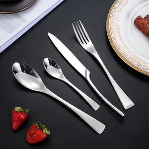 Creative Kaya Cutlery Set European Style Stainless Steel Knife Fork Spoon Set For Hotel Steak Dinner Service - Product Image 3