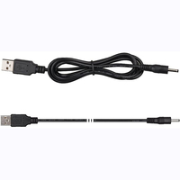 USB zu DC 3,5x1,35mm Barrel Jack Stromkabel USB 2.0 Stecker nach rechts abgewinkelt 90 Grad 3,5mm 1,35mm DC Power Plug Barrel 5V Kabel