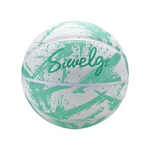 Balón de Baloncesto N.° 7 y N.° 6, Balón de Partido Estándar con Cubierta de PU 2301, para Entrenamiento en Escuelas Primarias y Secundarias, Uso en Interiores y Exteriores - Product Image 1