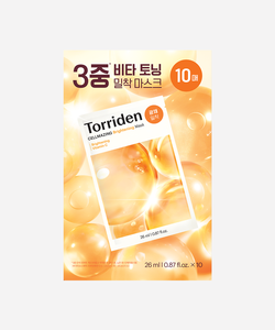 แผ่นมาส์กหน้า Torriden Cellmazing Brightening 26 มล. 10 ชิ้น วิตามินซี ช่วยให้ผิวขาวกระจ่างใส สำหรับทุกสภาพผิว - Product Image 1