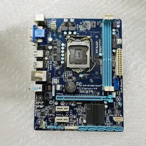 Настольная материнская плата для Gigabyte GA-B75M-D2V LGA 1155 DDR3 B75 100% тестирование Быстрая доставка