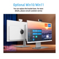 23.8 Inch All in One PC Desktop Computer Intel Core I3 I5 I7 8GB RAM 128GB SSD IPS LCD Screen Business Home Office