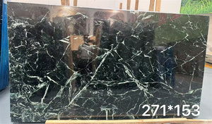 Dalle de marbre Verde Alpi, style europé<span class=keywords><strong>en</strong></span> moderne, comptoir <span class=keywords><strong>en</strong></span> <span class=keywords><strong>granit</strong></span> vert de luxe léger pour cuisine, surface polie - Product Image 5