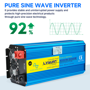 <span class=keywords><strong>Lvyuan</strong></span> 8000W <span class=keywords><strong>4000W</strong></span> Onduleur à onde sinusoïdale pure 12V/24V DC à 110V/220V AC Convertisseur pour voiture camion RV Système solaire - Product Image 5