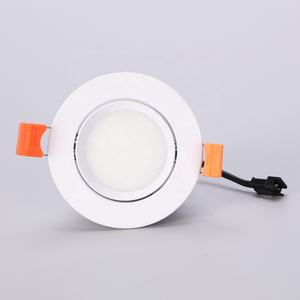 Acil Durum Aydınlatması için Dahili Pilli İnce Acil Durum Downlight Tavan Gömme Acil Durum Lambası 6W LED Yuvarlak Panel - Product Image 2