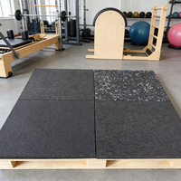 Tapis de sol en caoutchouc granulé pour salle de sport, prix d'usine, élastique, pour musculation, avec granulés EPDM