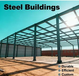 โครงสร้างเหล็กโครงแบบกำหนดเองสำหรับอาคารโครงสร้างเหล็กกล้าทางการเกษตรและเชิงพาณิชย์ - Product Image 5