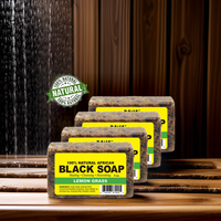 Savon Noir Africain en Gros Ingrédients Naturels et Végétaux Savon Noir Africain Vegan pour l'Acné et les Imperfections Usage Bain