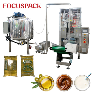 เครื่องบรรจุและแพ็คของเหลวอัตโนมัติ Focuspack 1-5 กก. สำหรับซอส (ซอสมะเขือเทศ มายองเนส พริกแกง) แบบซอง/ถุงพลาสติก - Product Image 2