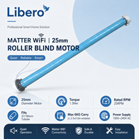 Motor Inteligente para Cortinas Electrónicas Matter, para Persianas Enrollables Motorizadas - Diseño Moderno para Oficina y Uso en Interiores