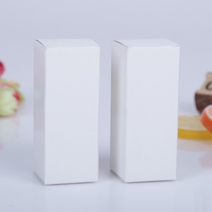 GMIWholesale Embalagem para garrafa de óleo essencial 10ml-100ml, caixa de papel branco com design personalizado, laminação brilhante - Product Image 3