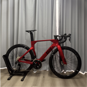 <span class=keywords><strong>Bicicleta</strong></span> de Carretera SHIMANU de 24 Velocidades con Manillar Aerodinámico, Fibra de Carbono, Frenos de Disco Hidráulicos 700C, Estilo <span class=keywords><strong>Ironman</strong></span> - Product Image 6