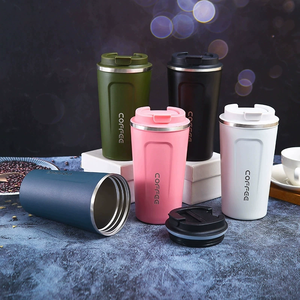 Multi-purpose viaggio in acciaio inox doppia parete sottovuoto tazze da caffè riutilizzabili <span class=keywords><strong>Custom</strong></span> tazze da caffè freddo - Product Image 2