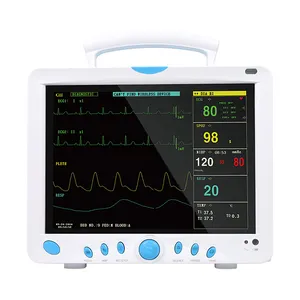 Contec cms9000 monitor de paciente de 12.1 ", melhor qualidade de display tft hospital icu multi parâmetro