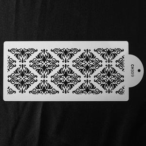 35x15cm đa Stencil thu hoạch dòng Stencil fondant embosser nhựa bánh khuôn công cụ - Product Image 5