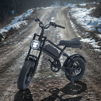 Vélo électrique WindChaser avec batterie au lithium 48V10.4/13/15Ah, 7 vitesses, freins à disque hydrauliques