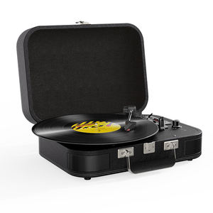 <span class=keywords><strong>Tocadiscos</strong></span> de Vinilo con <span class=keywords><strong>Sonido</strong></span> de Alta Fidelidad, Caja de Música Vintage con Maletín, <span class=keywords><strong>Tocadiscos</strong></span> Bluetooth con Altavoz Integrado - Product Image 6