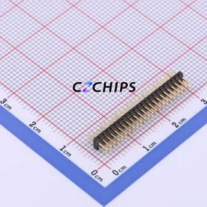 X1321WV-2x23J-C30D23 Pin Header Through hole Component (THT),P=1.27mm Connector 2x23P 1.27mm 1.27mm Pin Header - Product Image 1