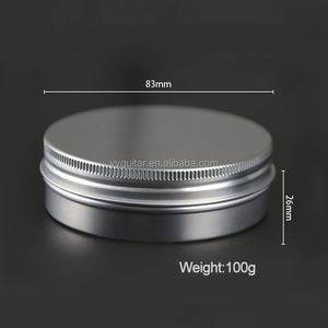 热卖不同容量化妆品收纳包药丸罐化妆品定制彩色线封茶罐蜡烛铝盒 - Product Image 4