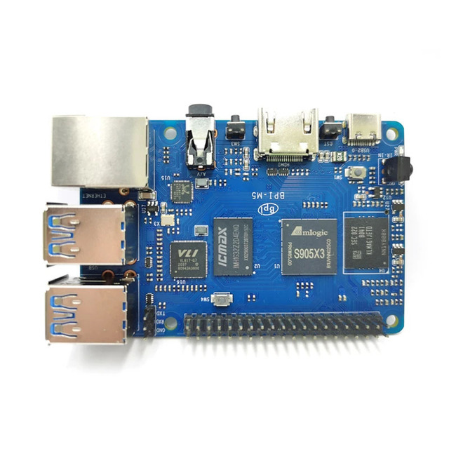 Banana PI BPI M5 New Generation Single Board Computer Amlogic S905X3 Design SBC linux