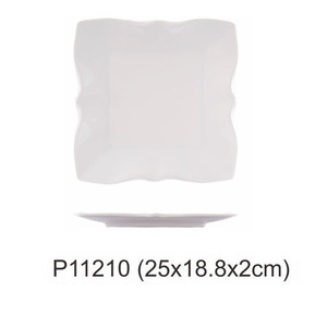 Platos Rectangulares de Melamina Yangge, Resistentes al Calor, Bandejas de Servicio para Hotel, Irrompibles, Color Sólido P11210 P11214 P11212 - Product Image 2