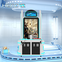 Machine de simulateur de jeu de tir à la cible laser HEROVR Cool-Looking Indoor/Outdoor Team Play High ROI for Shopping Mall Occasions