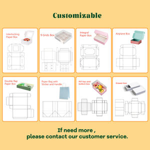 Caja de Papel Kraft Desechable Personalizada para Alimentos, para Llevar, para Sándwiches, Hamburguesas, Huevos, Tostadas y Pan - Product Image 4