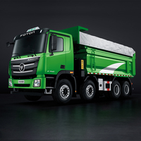 Camion benne Foton Euro 6 Auman Daimler GTL à transmission manuelle 8x4 530 ch, capacité 27 m³