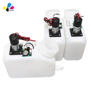 Cartucho de tanque de tinta Eco Ink DTF de 1.5L con filtro de aire Motor agitador alarma tintas blancas Sub tanque UV a granel Dtf tanque de tinta blanca - Product Image 6