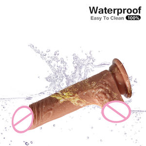 XISE großhandel dildos für frauen hyper realistisches silikon 7 zoll hohle anal saugglocke <span class=keywords><strong>dildo</strong></span> hersteller kunstpenis rn gros - Product Image 4