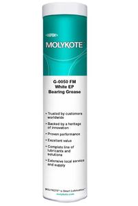 Grasa de Grado Alimenticio MOLYKOTE G-0050 <span class=keywords><strong>FM</strong></span>, Lubricante Blanco NSF H1 EP para Rodamientos, Engranajes y Cadenas, 380g - Product Image 3