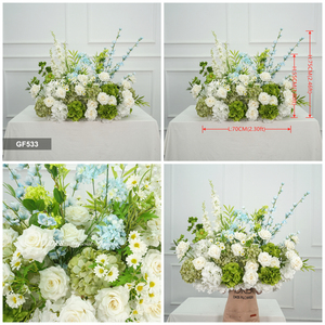 New Style Wedding Decorations <b>Artificial</b> aisle Flowers Floor Arrangements for Aisle and Runway - Product Image 3